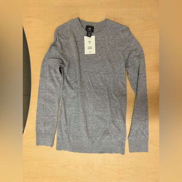 H&M Other - H&M Men's Heather Gray Crewneck Sweater